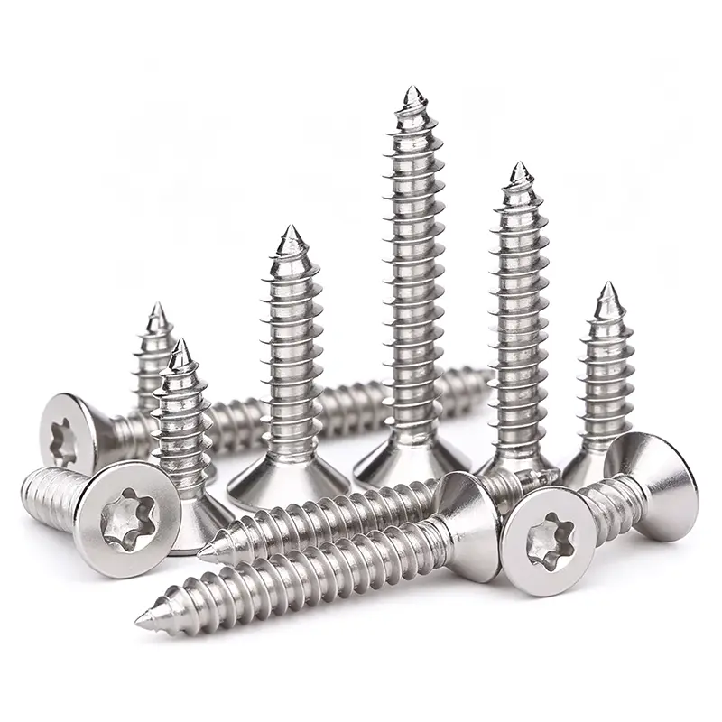 ASME B18.6.3 Torx 접시형 셀프 태핑 나사